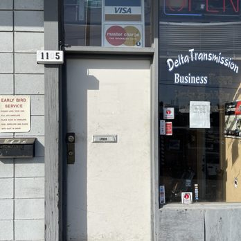 Delta Transmission - Open;   Monday - Thursday               7am-5:30pm  Closed; Friday-Sunday - Auto Repair Near Me - Antioch, California