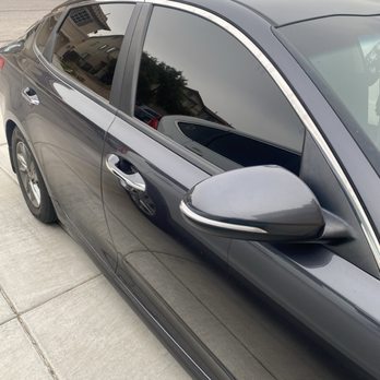 Precision Window Tint - This is the car looking all stealth with the new window tint - Home Window Tinting Near Me - Henderson, Nevada