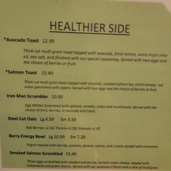 Eggsquisite Cafe - Allen - Healthy Side - Breakfast & Brunch Near Me - Allen, Texas