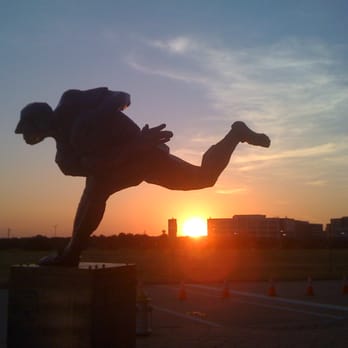 Dr Pepper Ballpark - Gorgeous statue in front of an incredible ballpark. - Stadiums & Arenas Near Me - Frisco, Texas