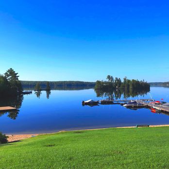 Redden's Camp & Store - View of the East Beach & the Docks! - Campgrounds Near Me - Kenora, Ontario