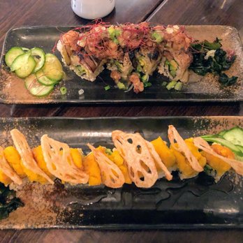 Rice - Purple Revolution Roll and Yellow Submarine Roll - Japanese Near Me - Manhattan Beach, California Rice - Purple Revolution Roll and Yellow Submarine Roll - Japanese Near Me - Manhattan Beach, California