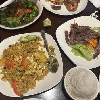 Real Thai Food - Thai Fried Rice, Crying Tiger, Garlic Salmon - Thai Near Me - Garden Grove, California Real Thai Food - Thai Fried Rice, Crying Tiger, Garlic Salmon - Thai Near Me - Garden Grove, California