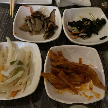 Bay Pocha - Ban Chan (1/2 eaten!) - Korean Near Me - San Francisco, California