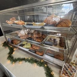 Baked goods display