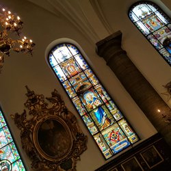 Tyska Kyrkan - Window art