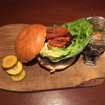 Seasons 52 - Signature Burger - New American Near Me - Burlington, Massachusetts