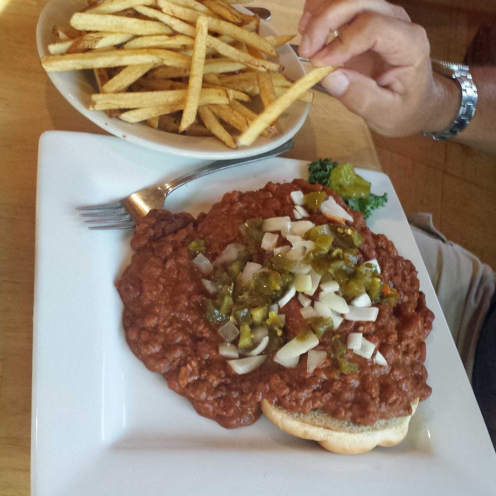 The Roadkill Cafe - Chili size with french fries. - American Near Me - Seligman, Arizona The Roadkill Cafe - Chili size with french fries. - American Near Me - Seligman, Arizona