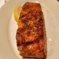 Black Angus Steakhouse - Salmon with salad