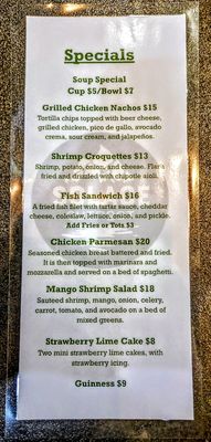 Menu photo 1 Solace Outpost Falls Church, VA