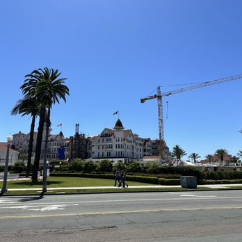 Hotel del Coronado, Curio Collection by Hilton - The crane and scaffolding overtake all views of the property. - Coronado, CA