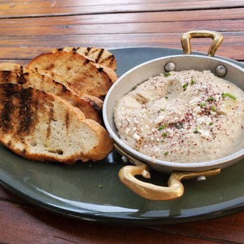 Eureka! - Eggplant & Tahini appetizer - American Near Me - Fresno, California