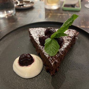 GRANVILLE - Devil's Advocate Flourless Chocolate Cake - New American Near Me - Pasadena, California GRANVILLE - Devil's Advocate Flourless Chocolate Cake - New American Near Me - Pasadena, California