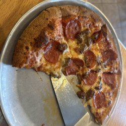 Michelangelo's Pizza - Pepperoni and sausage