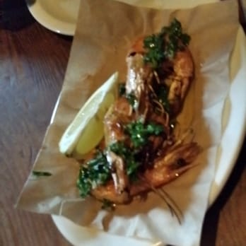 Gjelina - Gotta work for them shrimps, but they are worth it! - New American Near Me - Venice, California
