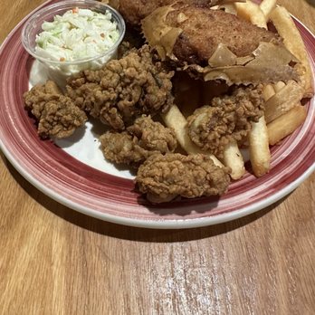 Walkertown Seafood Shack - 2 items - deviled crab and fried oysters with hush puppies, slaw, French fries. - Seafood Near Me - Walkertown, North Carolina Walkertown Seafood Shack - 2 items - deviled crab and fried oysters with hush puppies, slaw, French fries. - Seafood Near Me - Walkertown, North Carolina