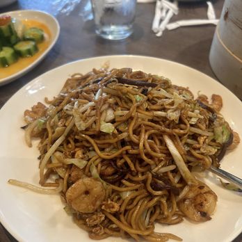 Paradise Dynasty - pan F3. Stir Fried Noodle with Shrimp - Singaporean Near Me - Costa Mesa, California Paradise Dynasty - pan F3. Stir Fried Noodle with Shrimp - Singaporean Near Me - Costa Mesa, California