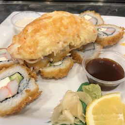 This is the favorite of mine the crazy crab roll. It is always made perfectly because they give special attention to all their sushi orders. This is the favorite of mine the crazy crab roll. It is always made perfectly because they give special attention to all their sushi orders.