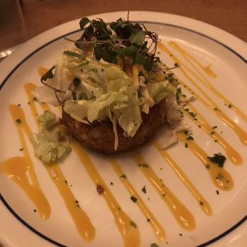 Hudson House - crab cake! - American Near Me - Dallas, Texas