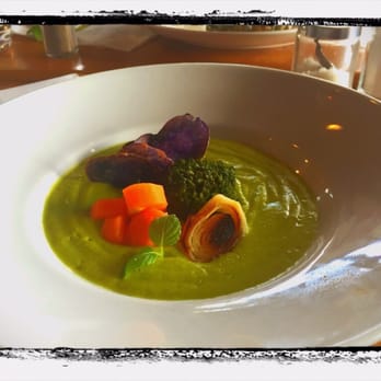 Obrigado - Velouté de Courgettes, légumes aux 4 cuissons - Brasseries Near Me - Paris, 75