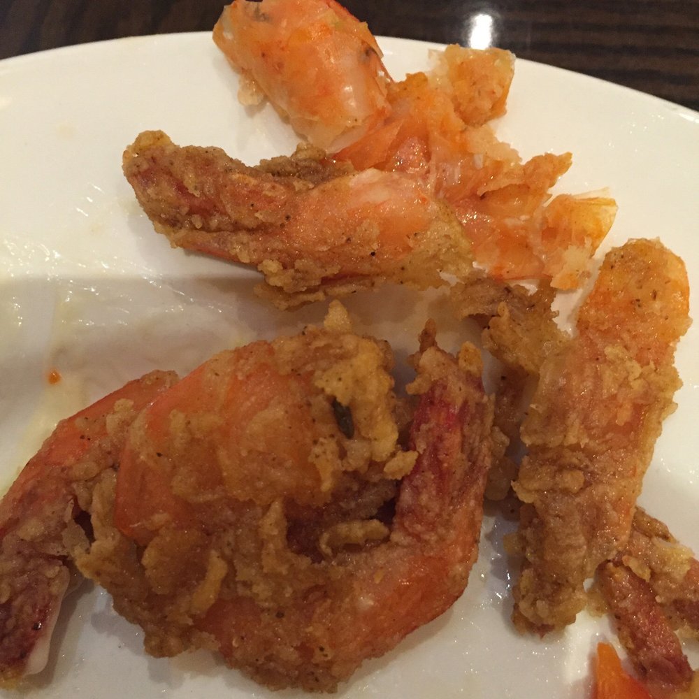 Gran Via Buffet - Fried shrimp with shells.  Omg, lazy ass cooks! - Buffets Near Me - Thackerville, Oklahoma