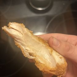Road Ranger - This is a price of raw chicken from this establishment and had a wait 45 min just for them to make 10 tender