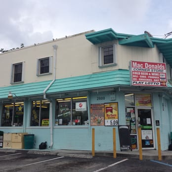 Mac Donalds Corner  Store - he front of the building - Convenience Stores Near Me - Pompano Beach, Florida