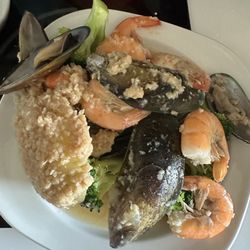 Garlic seafood