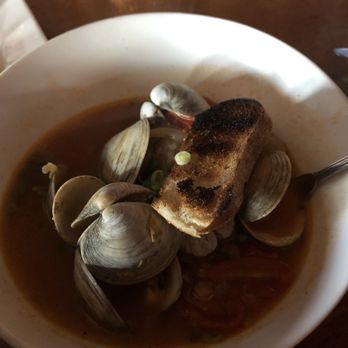Circa - Lousy, lousy over cooked clams and burnt bread. - New American Near Me - High Bridge, New Jersey