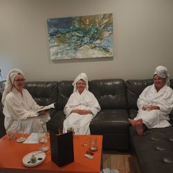Blissful Waters Float Center - Post Float Lounge . The relax room