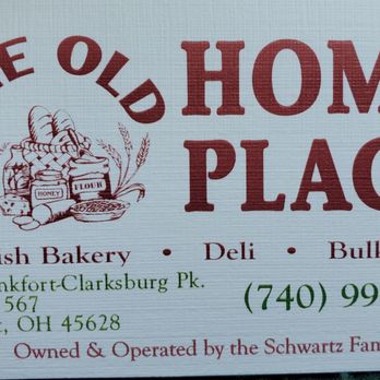 Old Home Place - Business card - Bakeries Near Me - Frankfort, Ohio