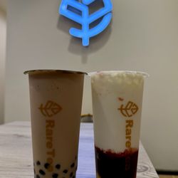 RareTea - Okinawa Milk Tea Strawberry Berry Snow Cream