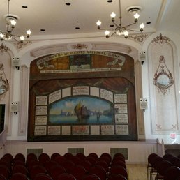 Stage curtain from 1924 Stage curtain from 1924