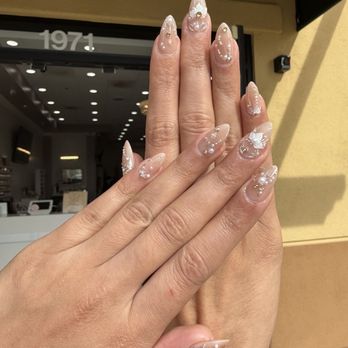 Papillon Nails & Spa - My wedding nails by the very talented Cici! Cici went above and beyond! I couldn't be happier! - Nail Salons Near Me - Fullerton, California Papillon Nails & Spa - My wedding nails by the very talented Cici! Cici went above and beyond! I couldn't be happier! - Nail Salons Near Me - Fullerton, California