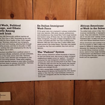 New York Transit Museum - I'm so glad we're above all this nonsense in the 21st century. We're all Americans with a common goal - Museums Near Me - Brooklyn, New York