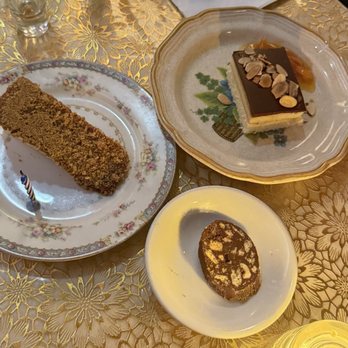 Kachka - Plombir Sandwiches, Bird's Milk Cake, Hazelnut cookie - Russian Near Me - Portland, Oregon