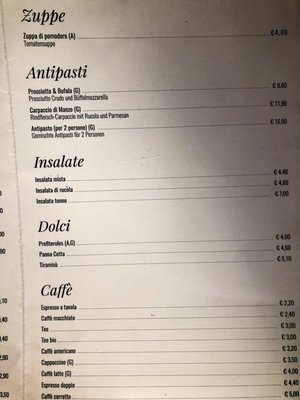 Menu photo 3 Pizzeria Pozzuoli Vienna, 9 Menu photo 3 Pizzeria Pozzuoli Vienna, 9