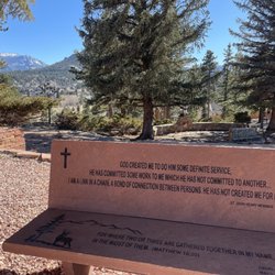 Our Lady of the Mountains Catholic Church - Estes Park, CO- "...He has committed some work to me which He has not committed to another...He has not created me for nothing."