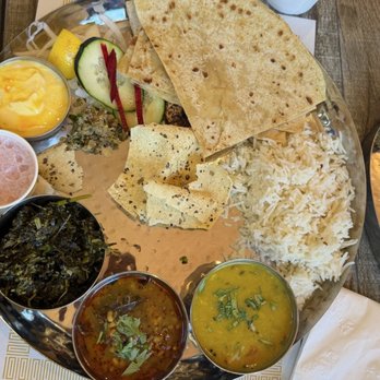 Dehaati - Vegetarian thali! (9/10) - Indian Near Me - Sunnyvale, California