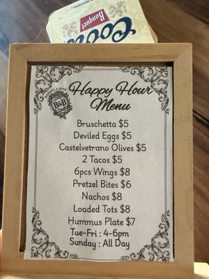 Menu photo 1 Barrel & Bine Reno, NV