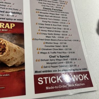 Stick & Wok - Chinese Near Me - Santa Clara, California Stick & Wok - Chinese Near Me - Santa Clara, California