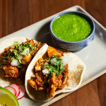 Masa & Agave - two tacos on a plate - Mexican Near Me - Minneapolis, Minnesota Masa & Agave - two tacos on a plate - Mexican Near Me - Minneapolis, Minnesota