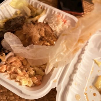 Ono Hawaiian BBQ - Glove in my food! - Barbeque Near Me - Chino, California Ono Hawaiian BBQ - Glove in my food! - Barbeque Near Me - Chino, California