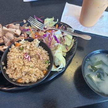 KOYA SUSHI - Chicken Teriyaki Entre Miso Soup Green Salad Fried Rice (Chicken) - Japanese Near Me - Whittier, California