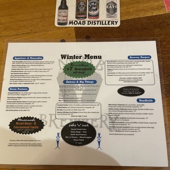 Moab Brewery - Menu - American Near Me - Moab, Utah Moab Brewery - Menu - American Near Me - Moab, Utah