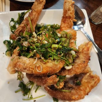 Mr Chen's Authentic Chinese Cooking - Salted crispy shrimp with heads on. - Chinese Near Me - Homewood, Alabama