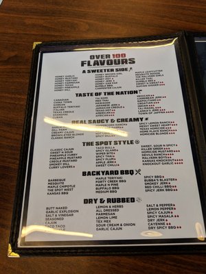 Menu photo 2 The Wing Spot Ajax, ON