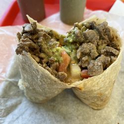 Valerie's Taco Shop - Carne Asada Burrito