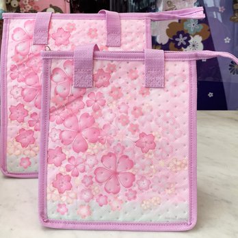 Itadakimasu - Soft Sakura insulated bags by Aloha Beach Designs - Gift Shops Near Me - Honolulu, Hawaii