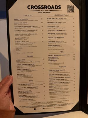 Menu photo 4 Crossroads Kitchen Los Angeles, CA